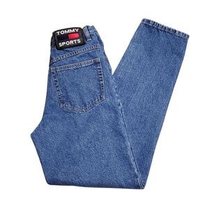 Tommy Hilfiger Mens 29x32 Denim Blue Jeans Big Flag High Rise